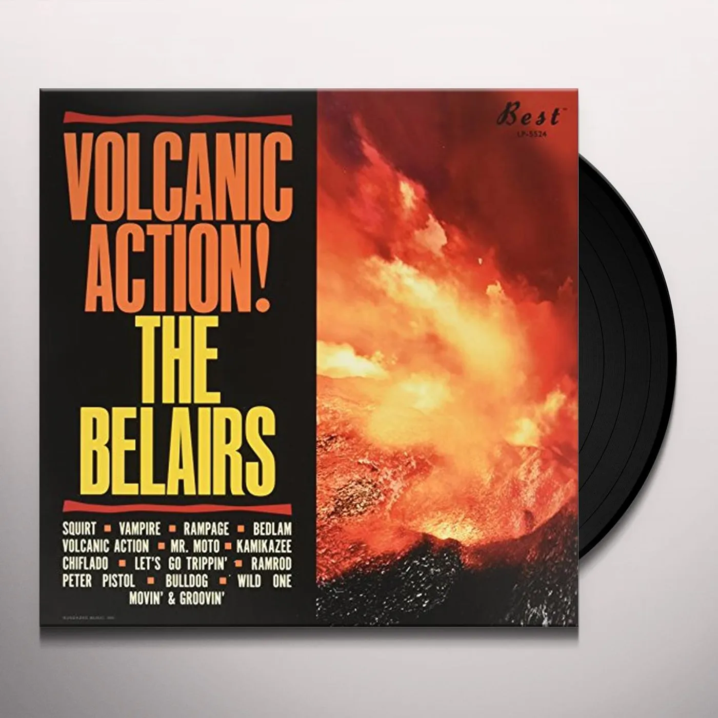 The Belairs Volcanic Action Vinyl Record