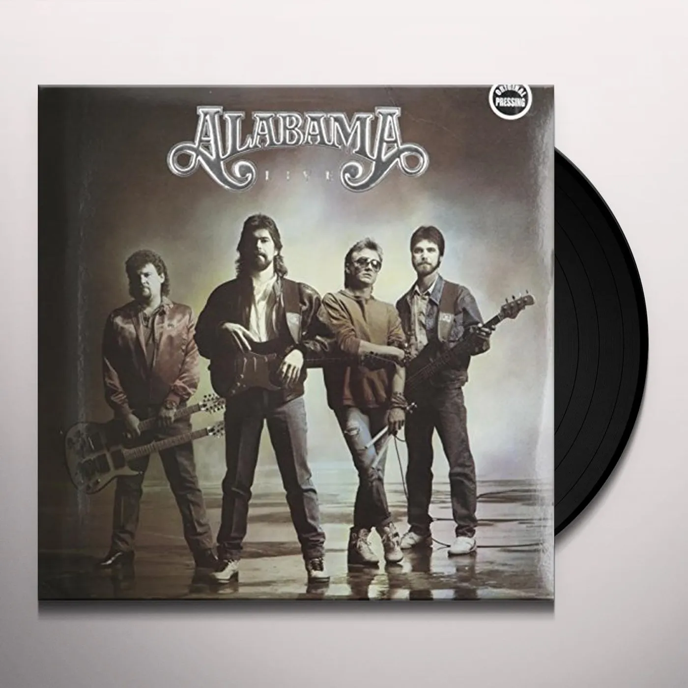 Alabama LIVE (EMBOSSED) Vinyl Record