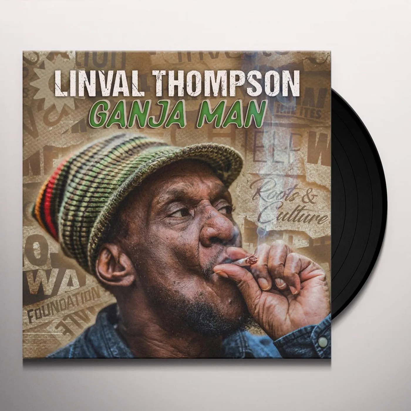Linval Thompson GANJA MAN Vinyl Record