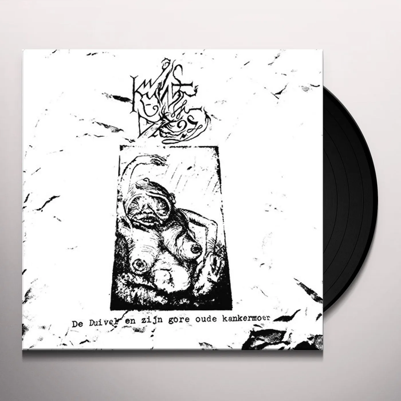 Kwade Droes DE DUIVEL EN ZIJN GORE OUDE KRANKEMOER Vinyl Record