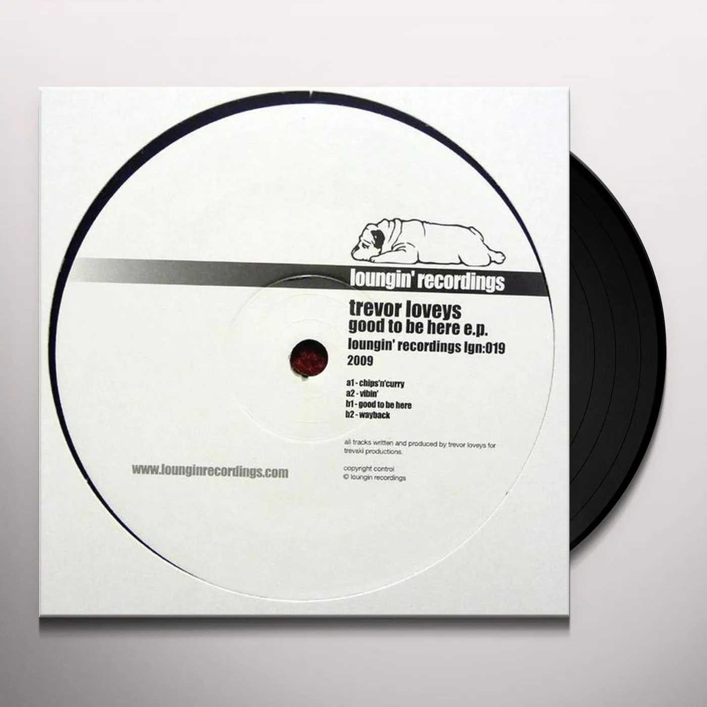 Trevor Loveys GOOD TO BE HERE EP Vinyl Record
