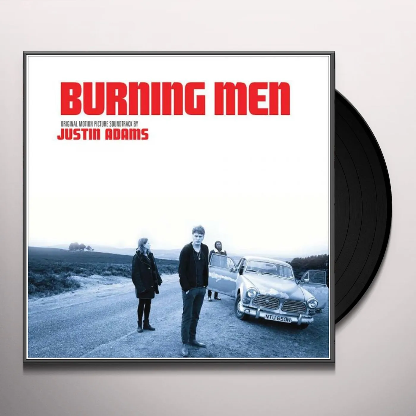 Justin Adams BURNING MEN / Original Soundtrack Vinyl Record
