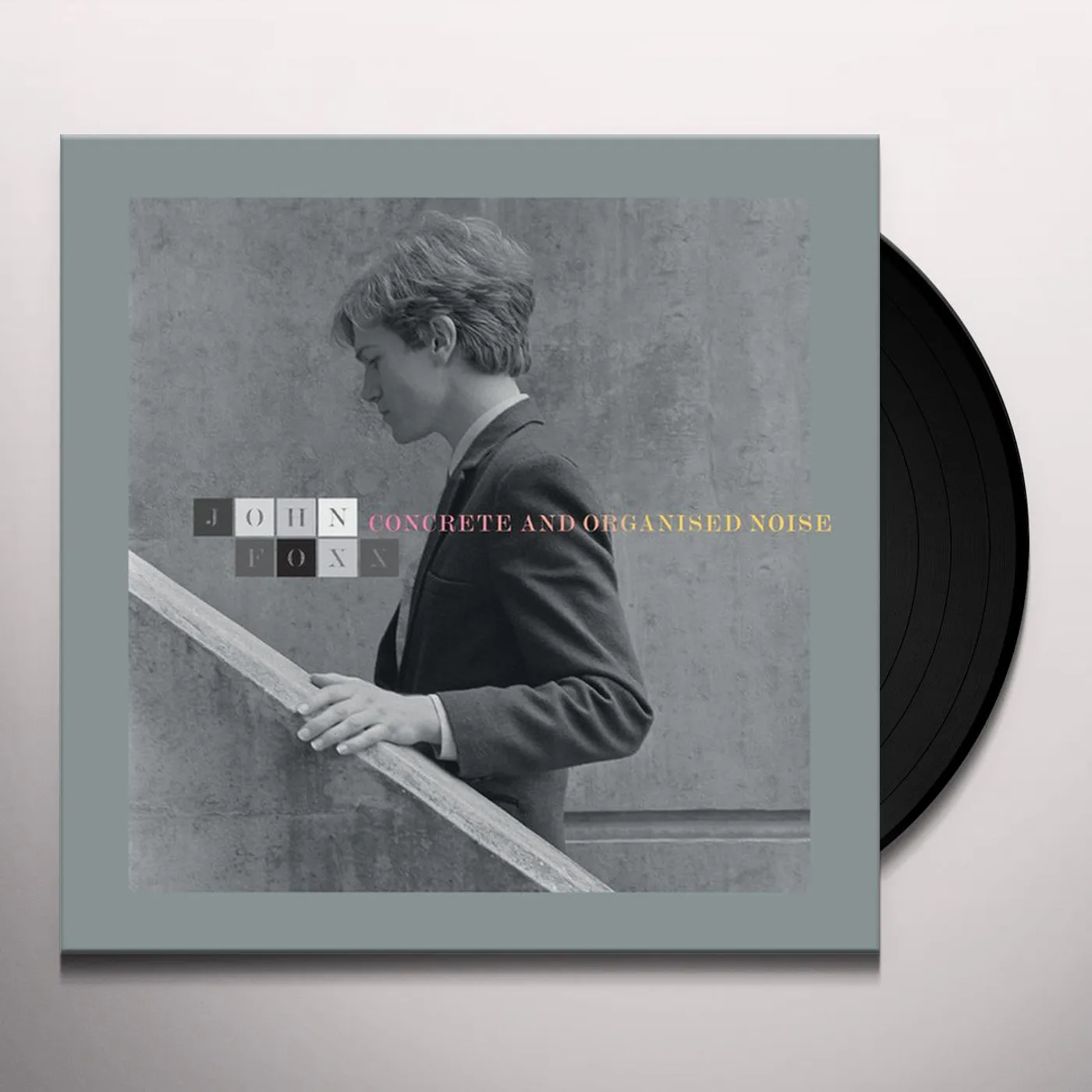 John Foxx CONCRETE & ORGANISED NOISE Vinyl Record