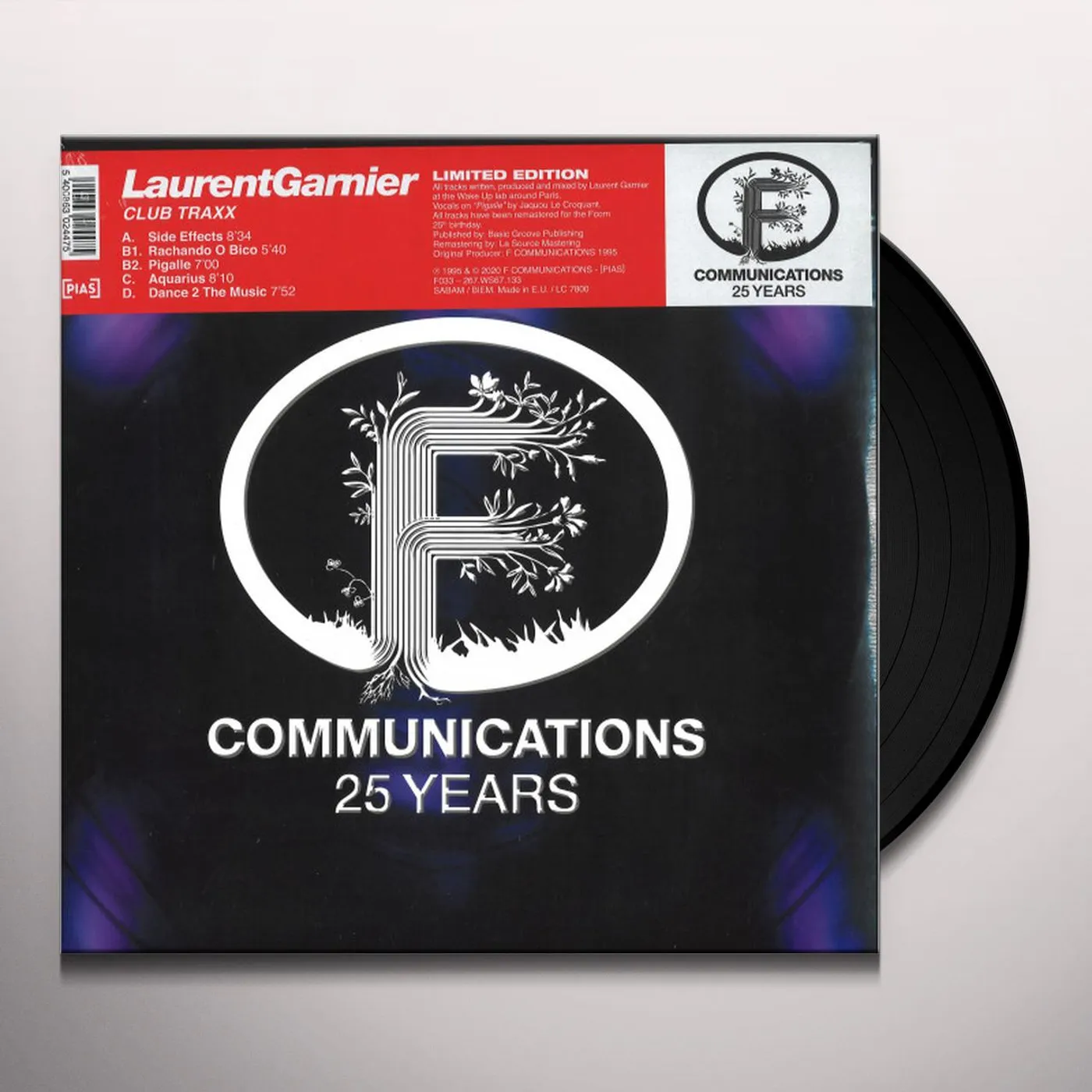 Laurent Garnier Club Traxx Vinyl Record