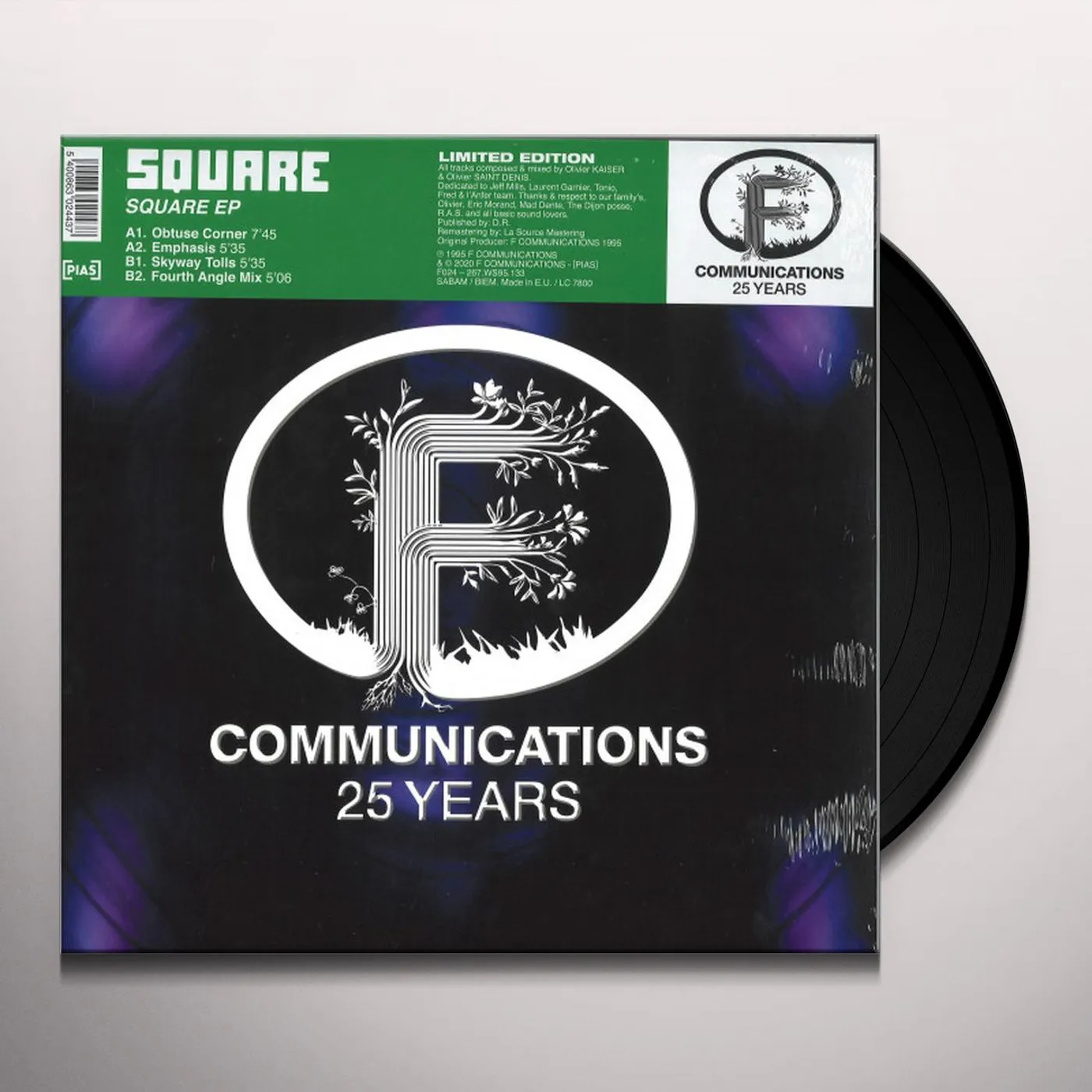 SQUARE Vinyl Record