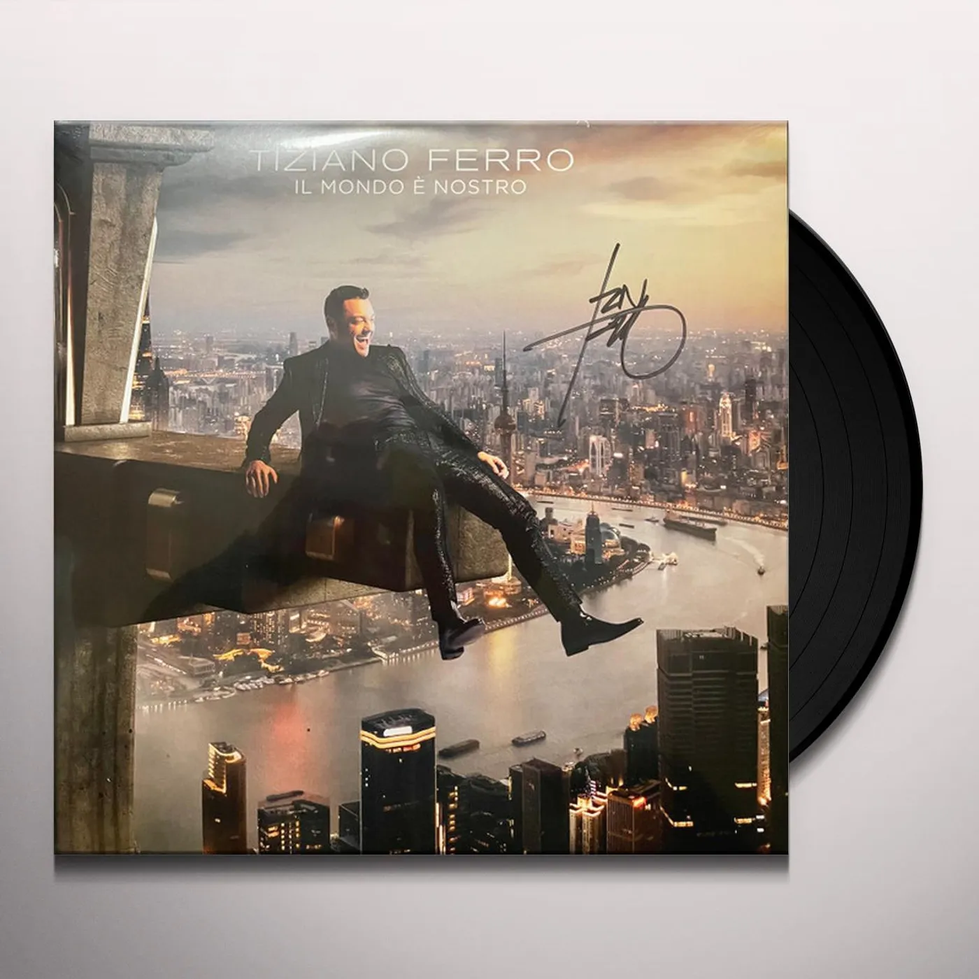 Tiziano Ferro IL MONDO E' NOSTRO Vinyl Record