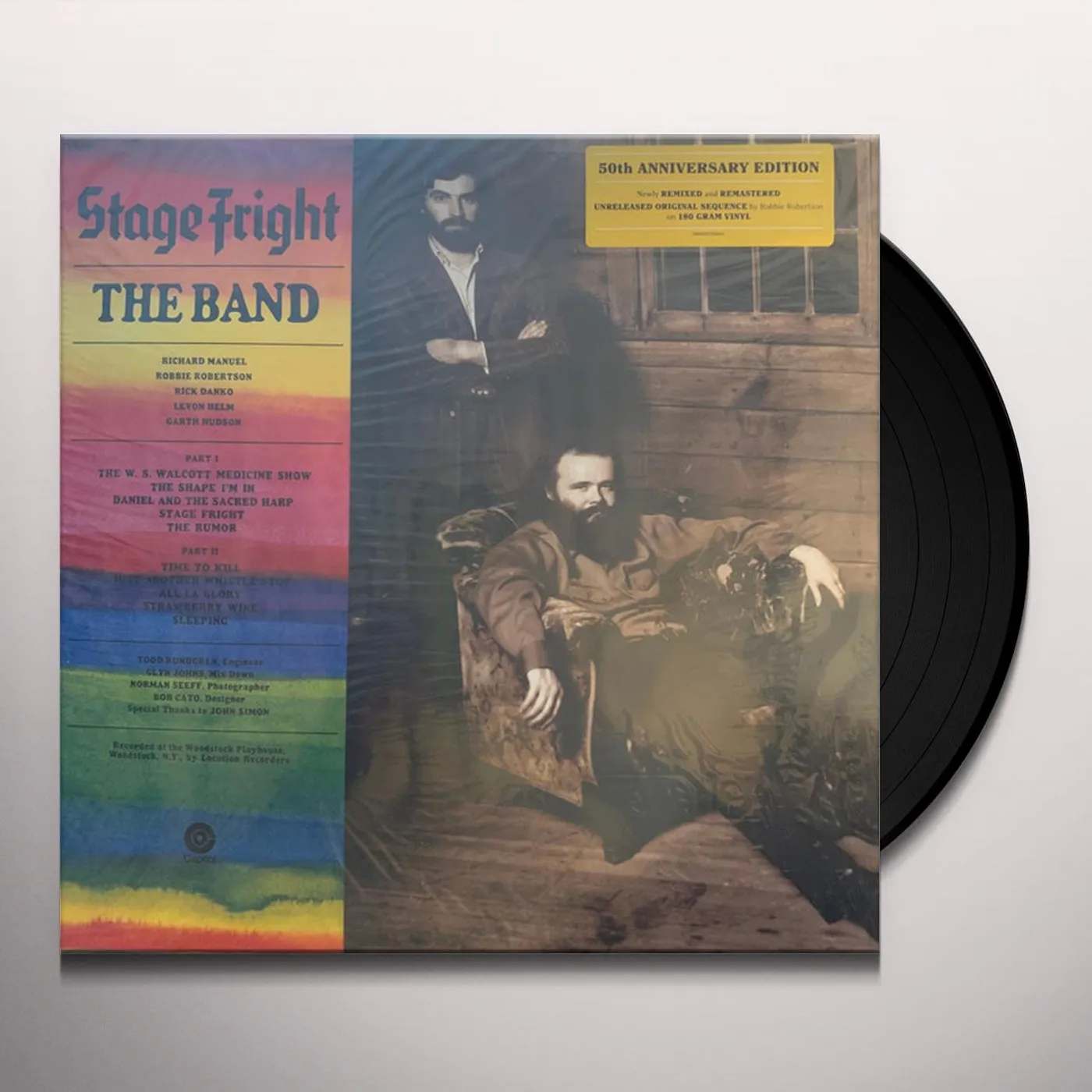 The Band STAGE FRIGHT (50TH ANNIVERSARY) Vinyl Record