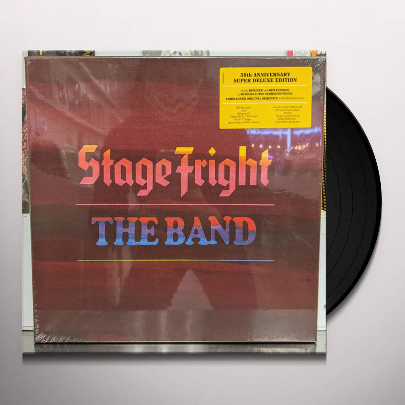 The Band STAGE FRIGHT (50TH ANNIVERSARY/2CD/BLU-RAY/LP/7INCH/SUPER DELUXE EDITION) Vinyl Record