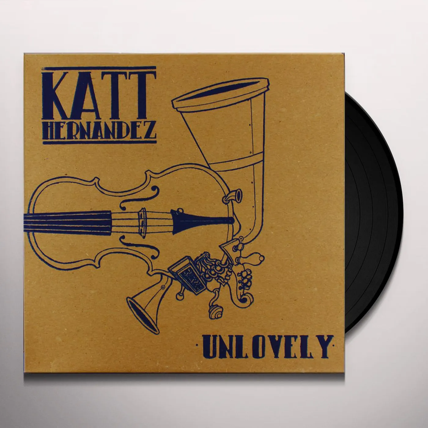Katt Hernandez Unlovely Vinyl Record
