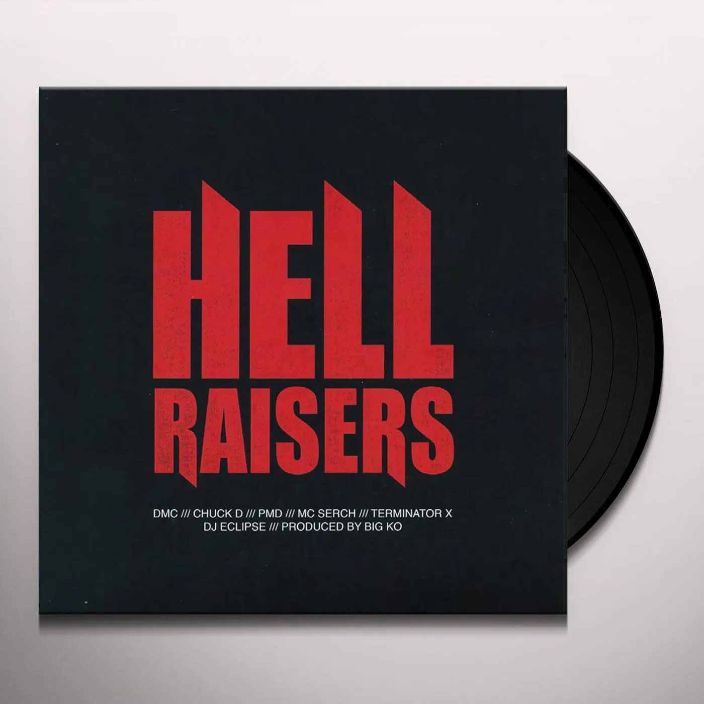 DMC HELL RAISERS / NONE HIGHER (PRODUCED BY BIG K.O.) Vinyl Record