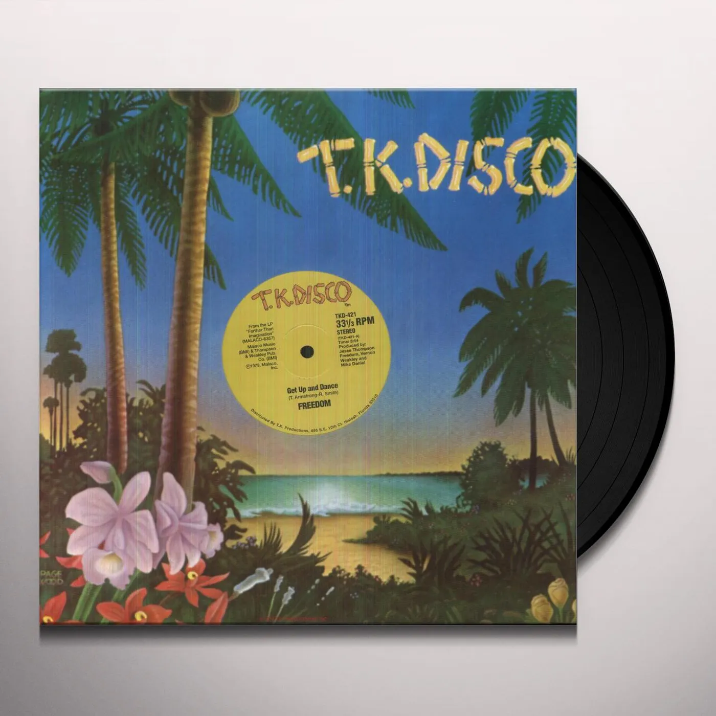 Freedom Get Up And Dance Vinyl Record