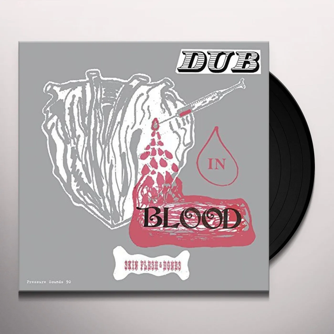 Skin, Flesh & Bones Dub in Blood Vinyl Record