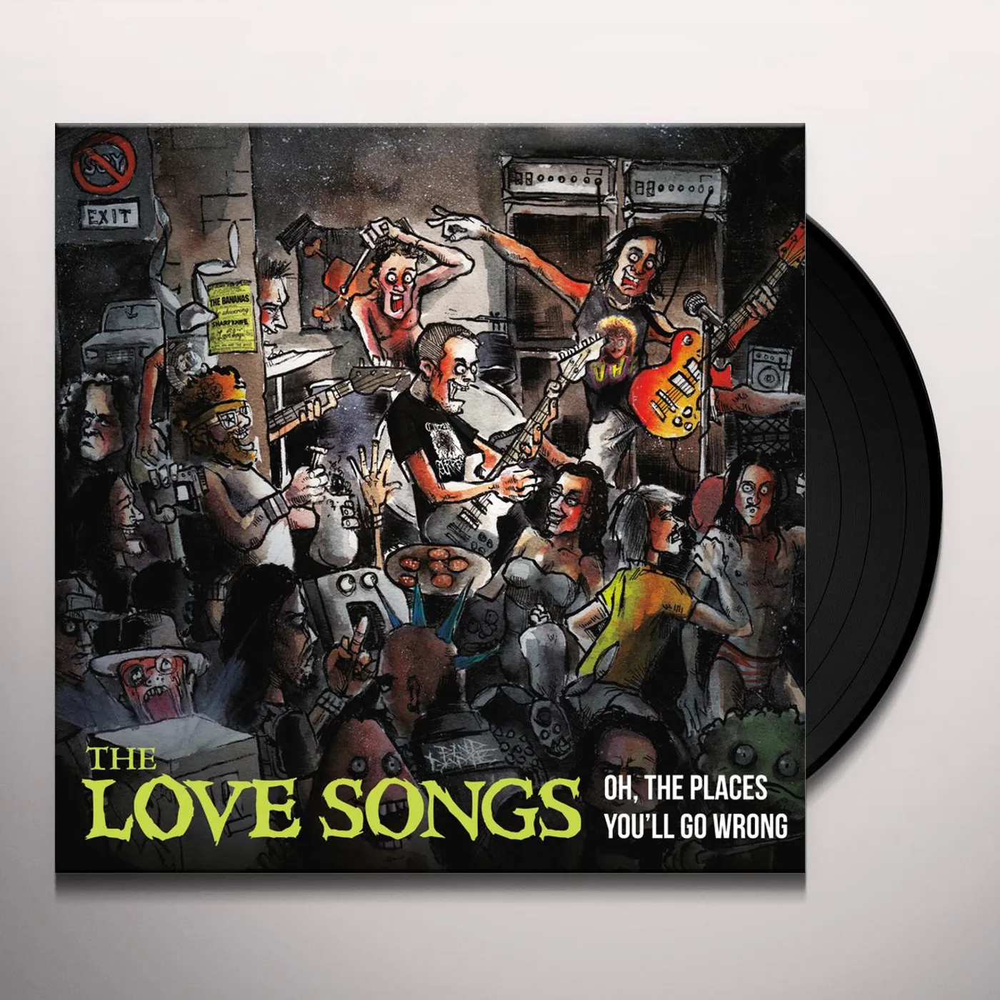 The Love Songs OH THE PLACES YOU'LL GO WRONG Vinyl Record