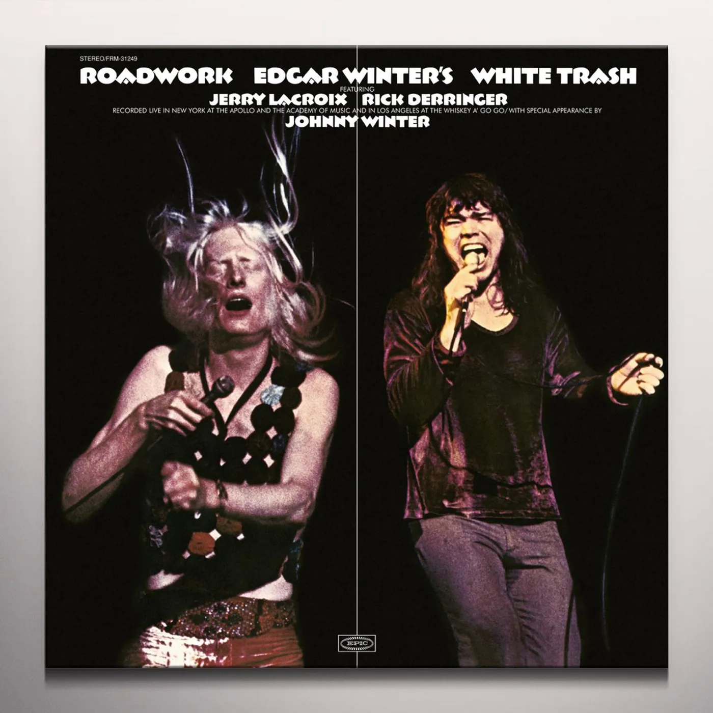 Edgar Winter's White Trash Roadwork Vinyl Record