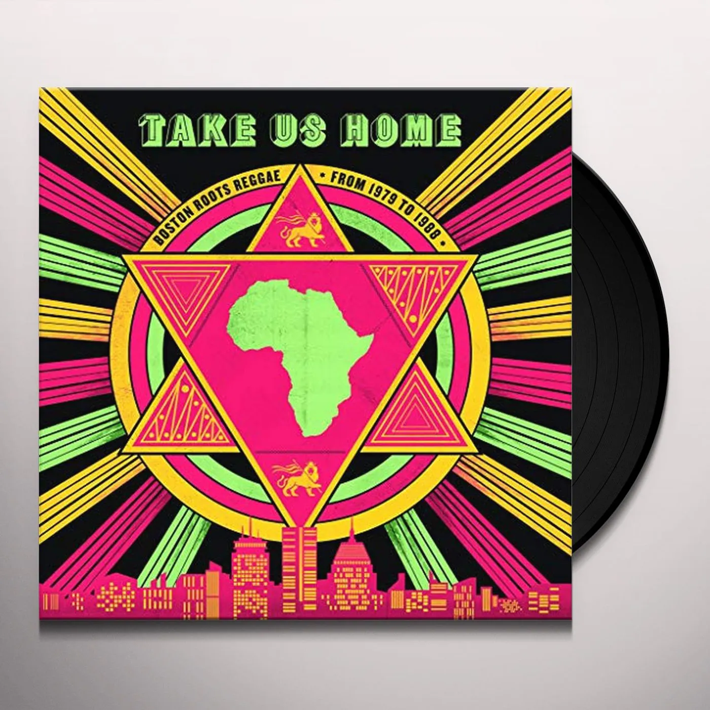 Various Artists  TAKE US HOME: BOSTON ROOTS REGGAE FROM 1979 TO 1988 Vinyl Record