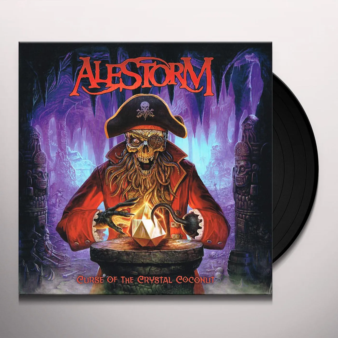Alestorm Curse Of The Crystal Coconut Vinyl Record
