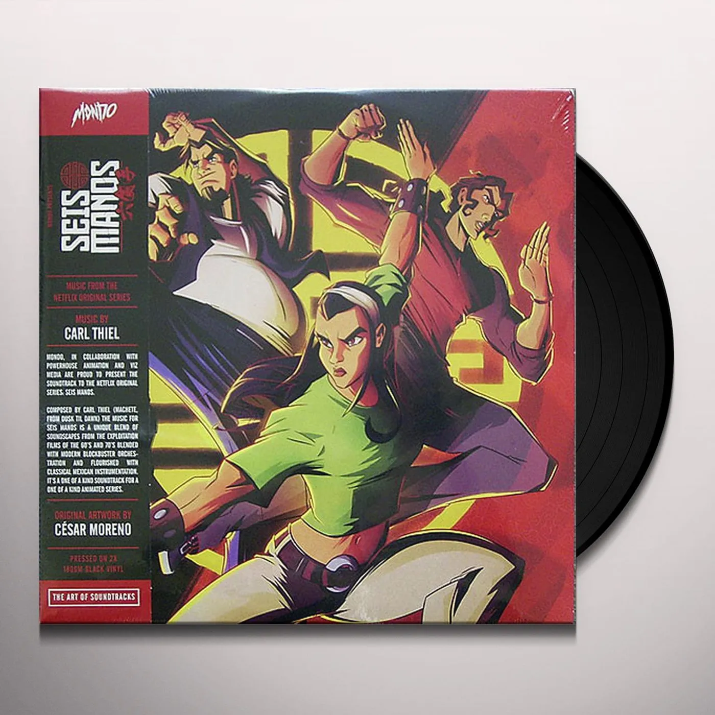 Carl Thiel SEIS MANOS (MUSIC FROM THE NETFLIX ORIGINAL SERIES) (2LP/180G) Vinyl Record