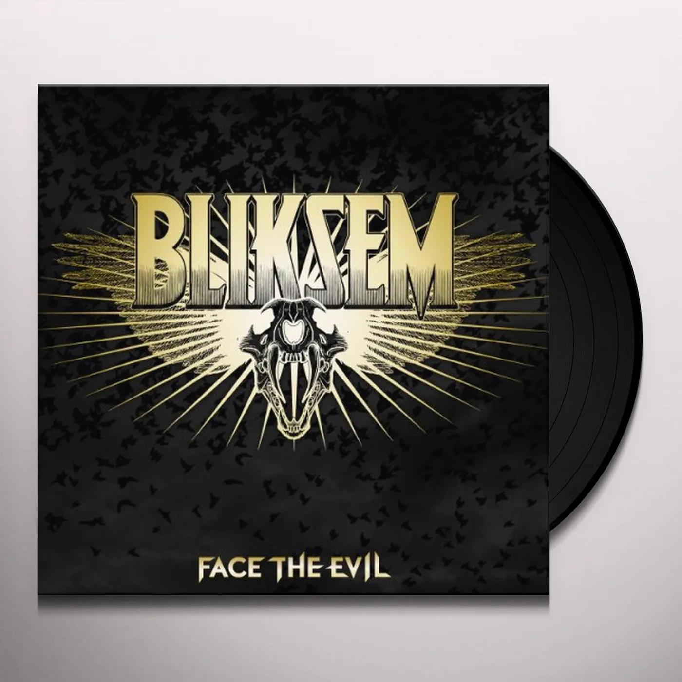 BLIKSEM Face the Evil Vinyl Record