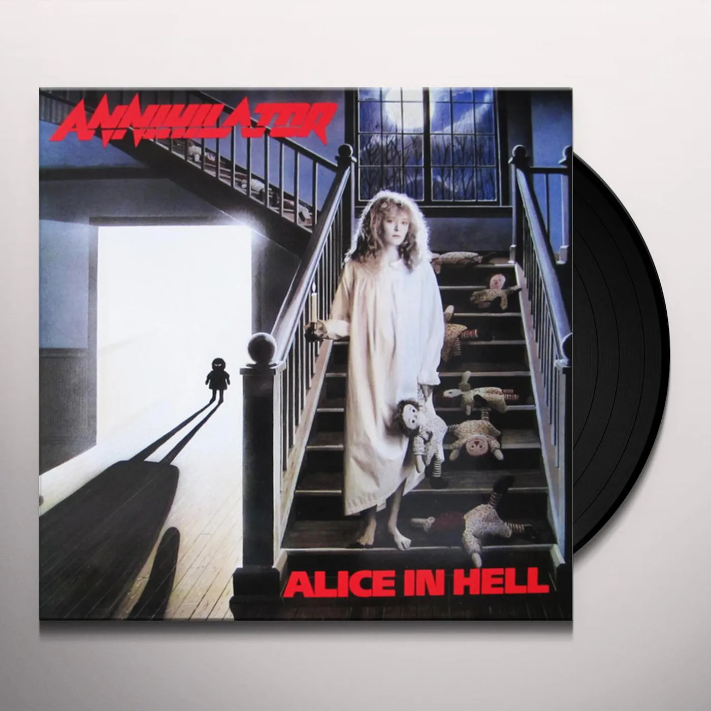 Annihilator ALICE IN HELL (LIMITED/TRANSLUCENT RED VINYL/180G/INSERT/NUMBERED) Vinyl Record