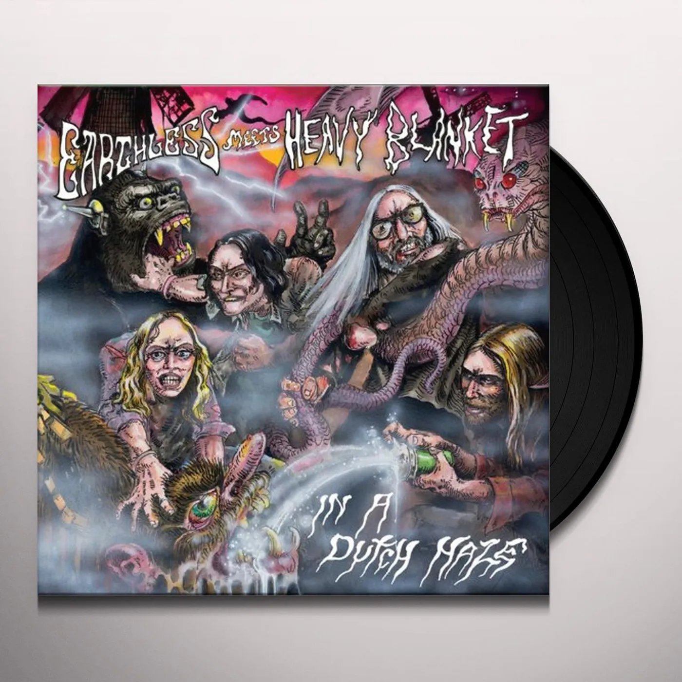 Earthless Meets Heavy Blanket In a Dutch Haze Vinyl Record