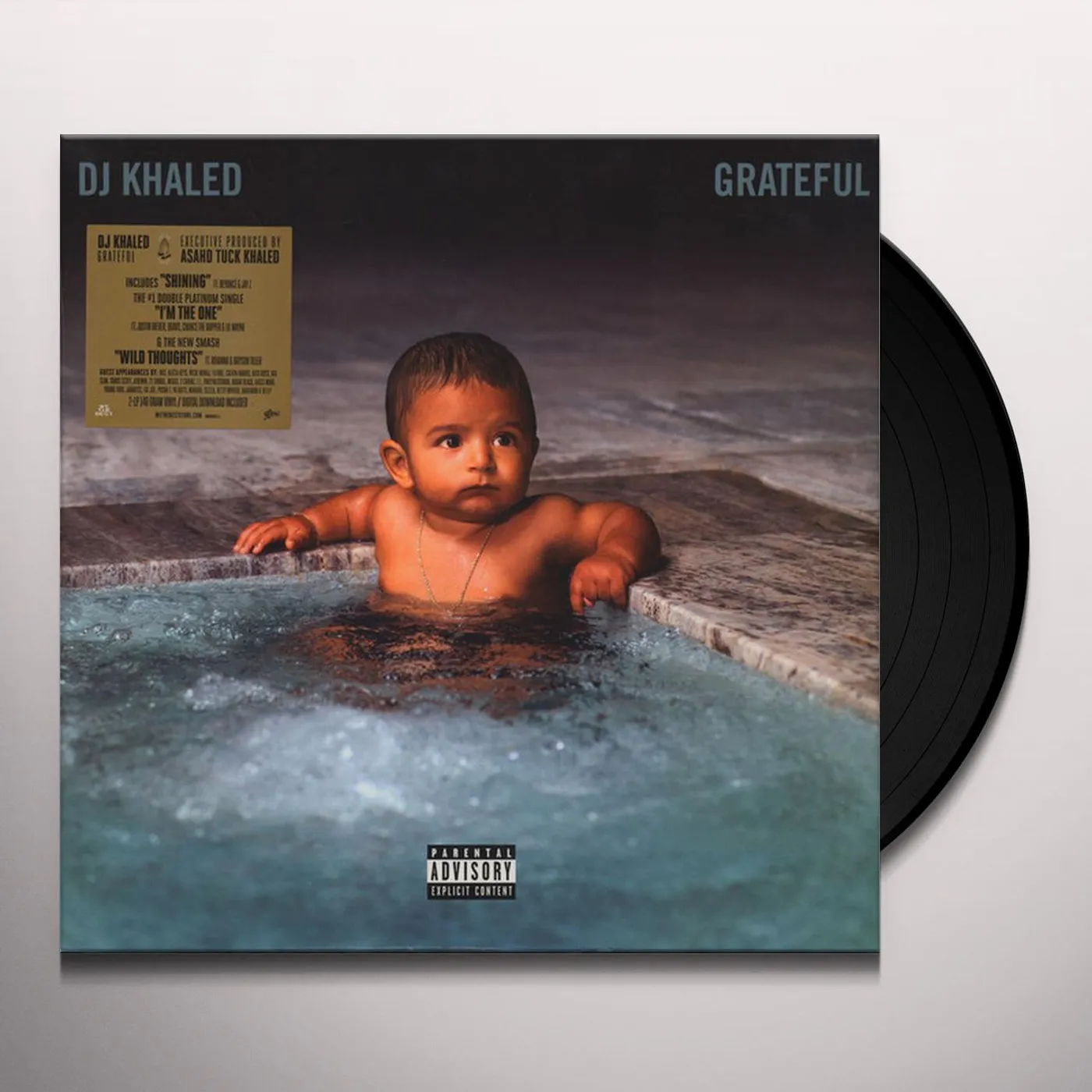 DJ Khaled GRATEFUL Vinyl Record