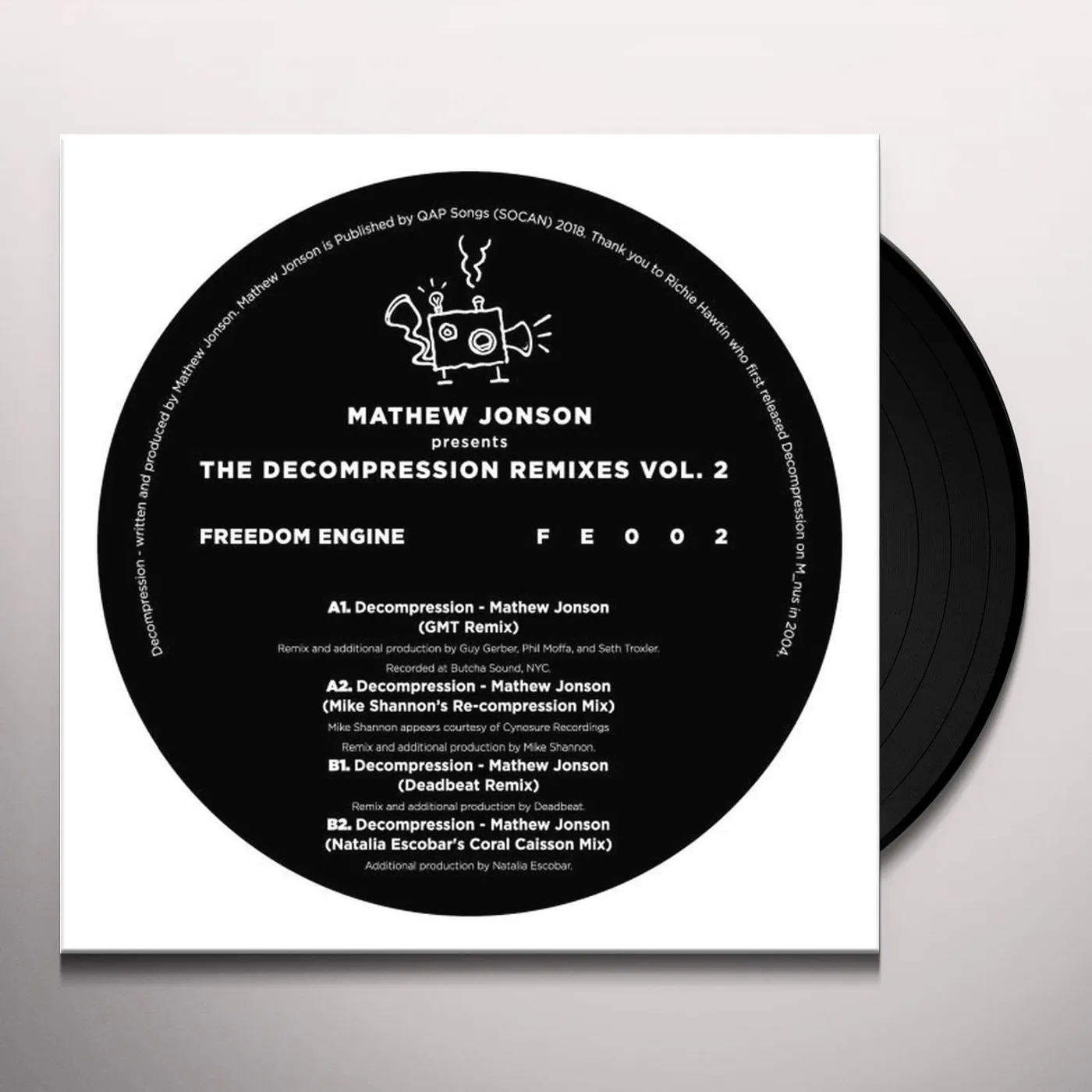 MATHEW JONSON PRESENTS THE DECOMPRESSION REMIXES 2 Vinyl Record