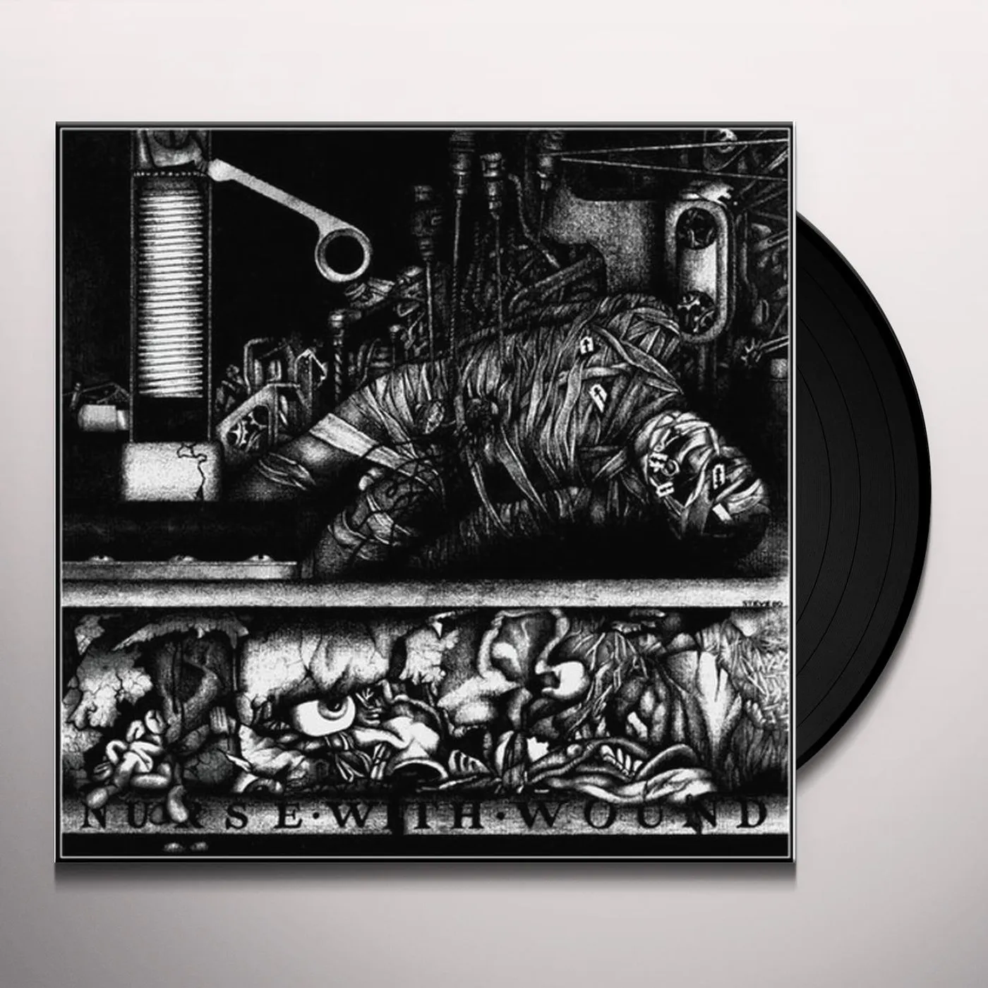 Nurse With Wound To The Quiet Men From A Tiny Girl Vinyl Record