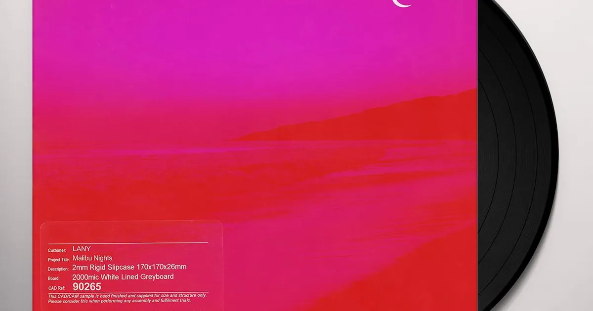 LANY Malibu Nights レコード　新品同様 LANY Malibu Nights レコード 新品同様