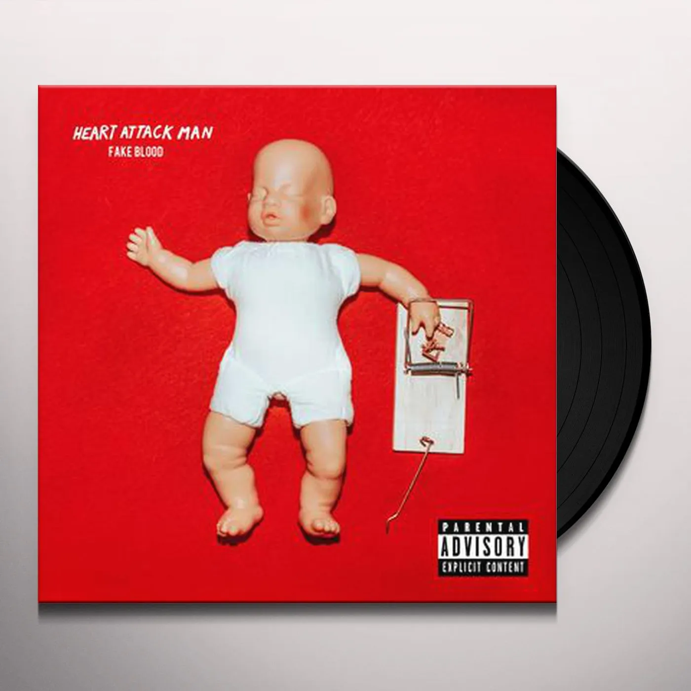 Heart Attack Man Fake Blood Vinyl Record