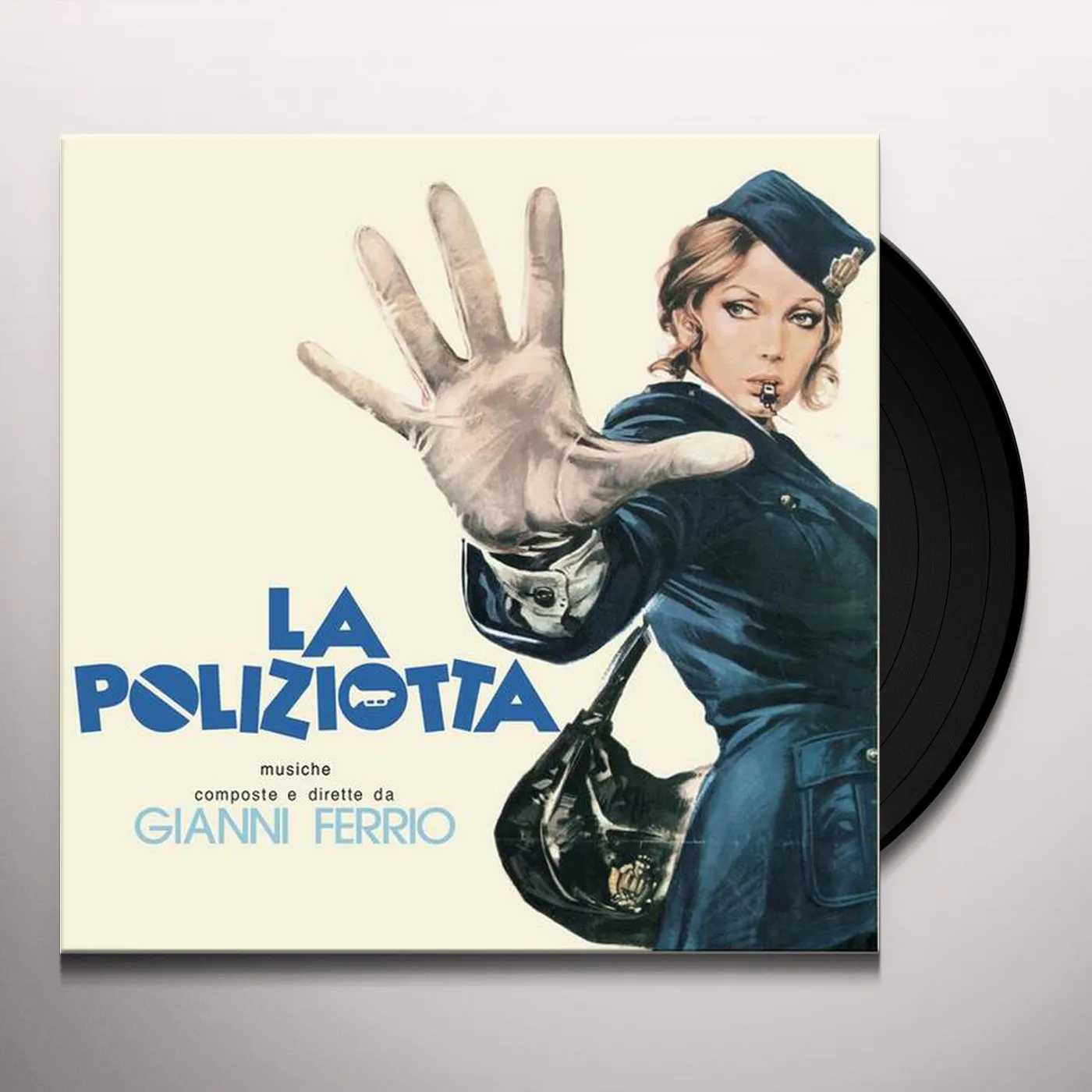 Gianni Ferrio LA POLIZIOTTA / Original Soundtrack Vinyl Record