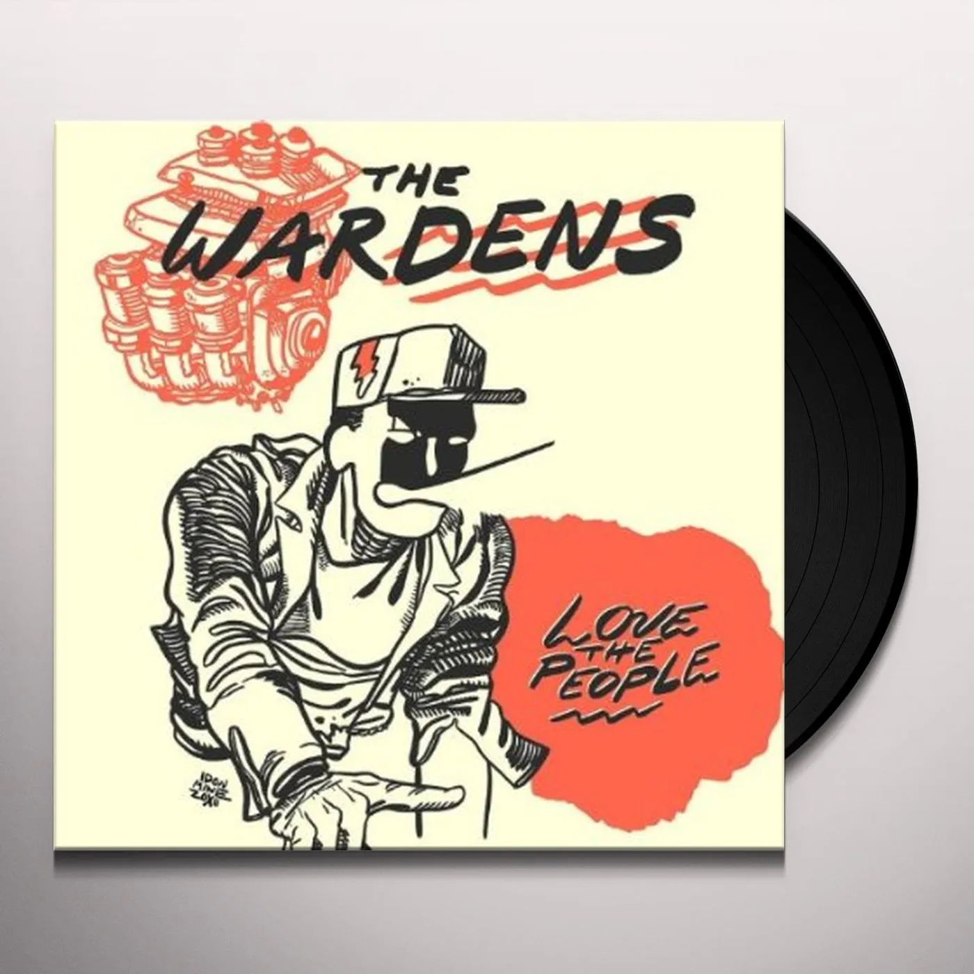 The Wardens LOVE THE PEOPLE Vinyl Record