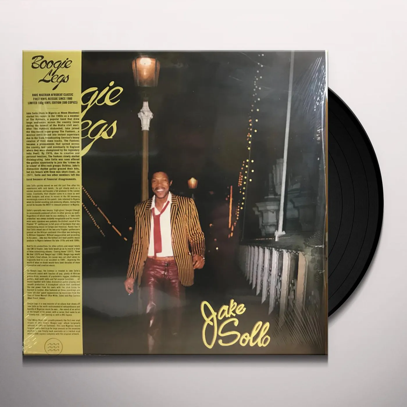 Jake Sollo BOOGIE LEGS (180G) Vinyl Record