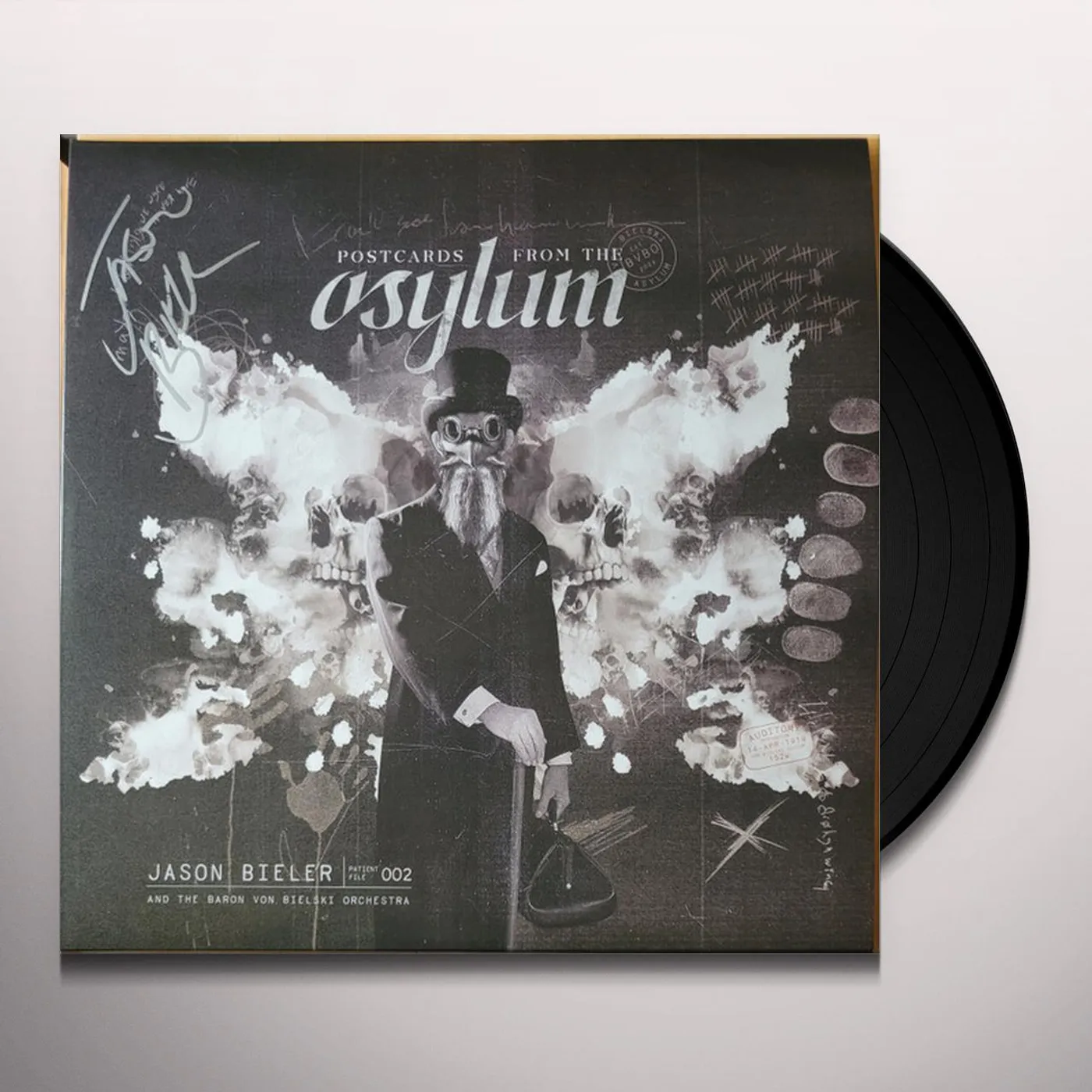Jason Bieler And The Baron Von Bielski Orchestra Postcards From The Asylum (2lp) Vinyl Record