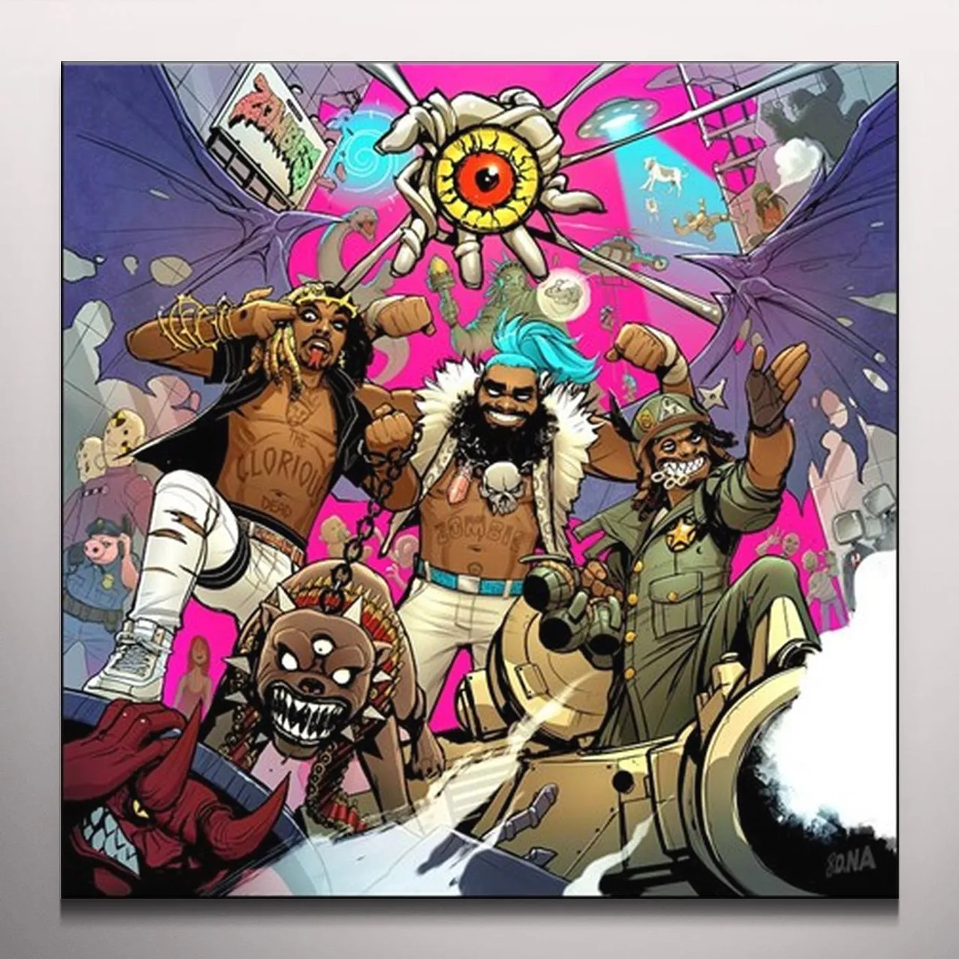 Flatbush Zombies 3001: LACED ODYSSEY Vinyl Record