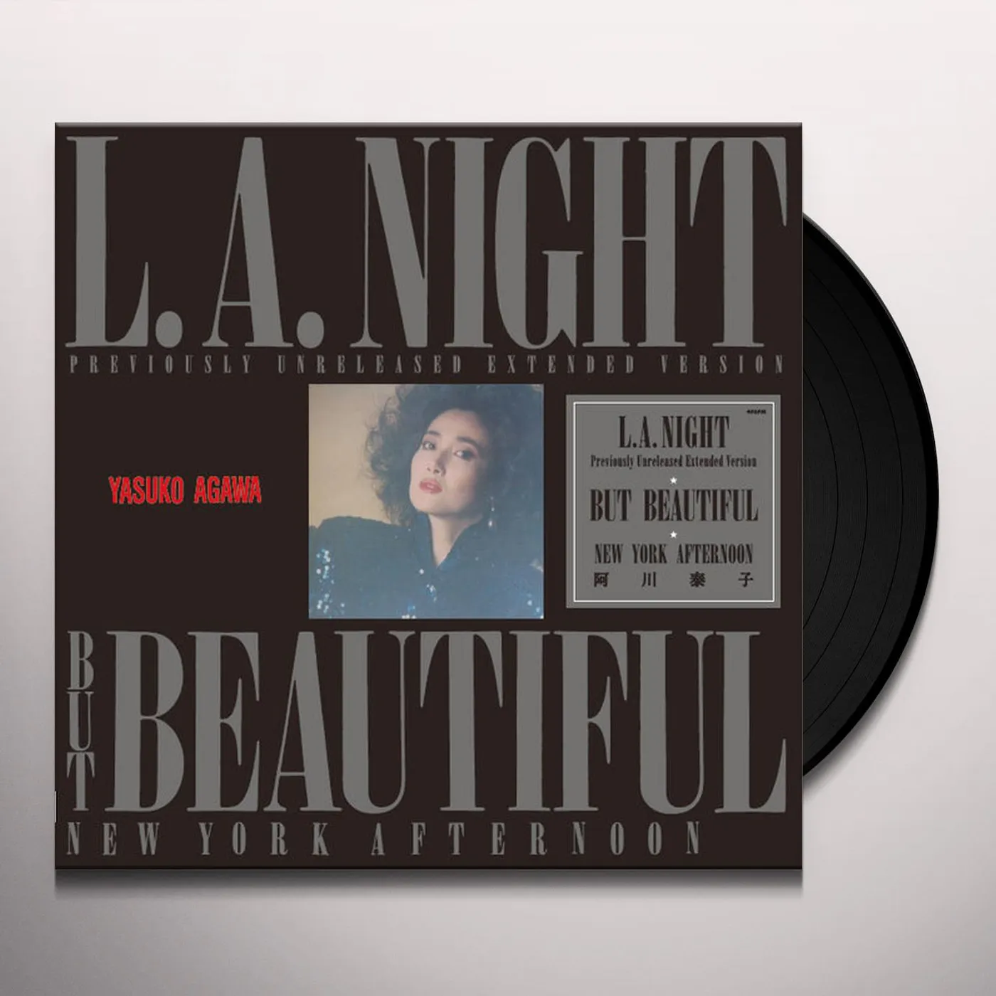Yasuko Agawa L.A. NIGHT (CLEAR VINYL) Vinyl Record
