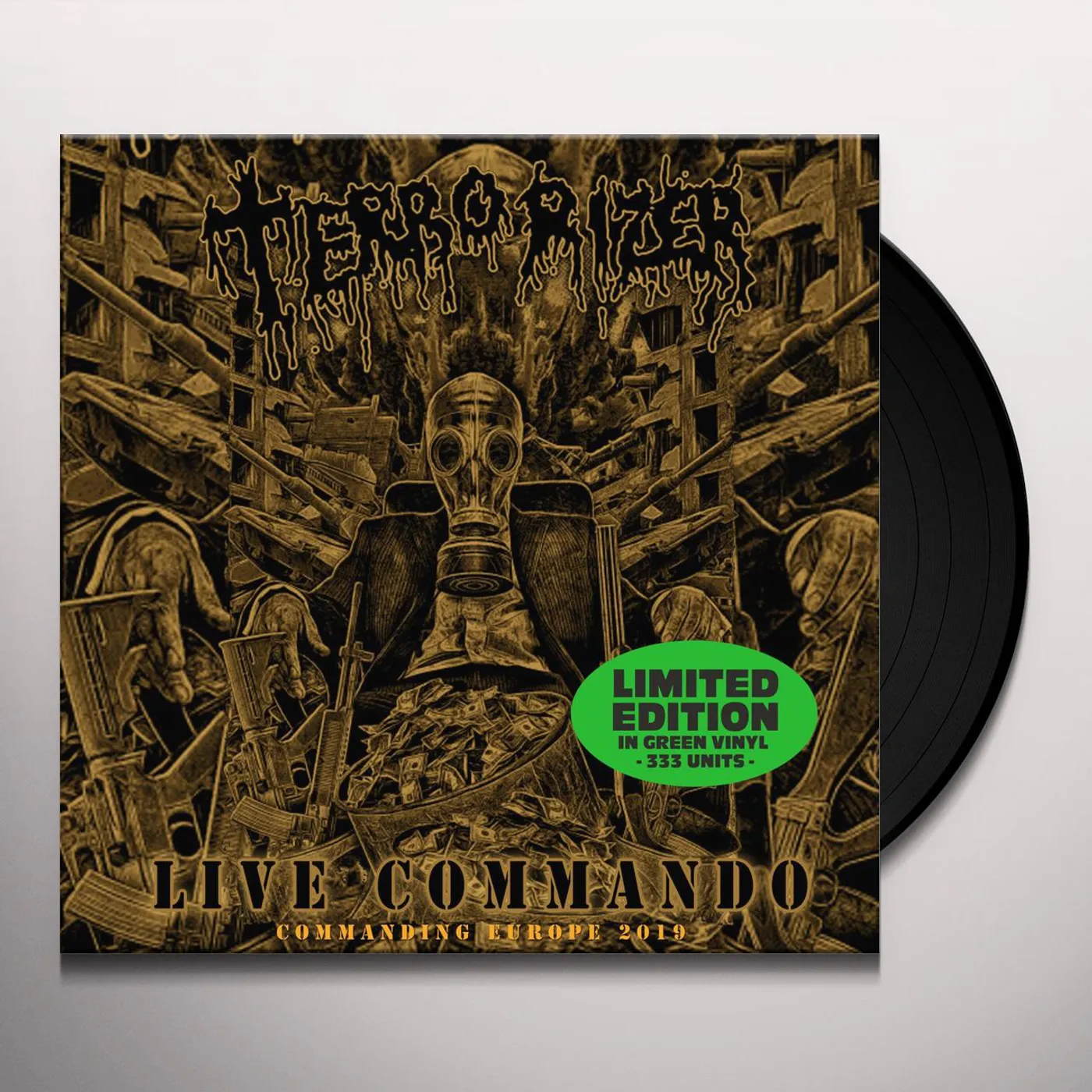 Terrorizer Live Commando Vinyl Record