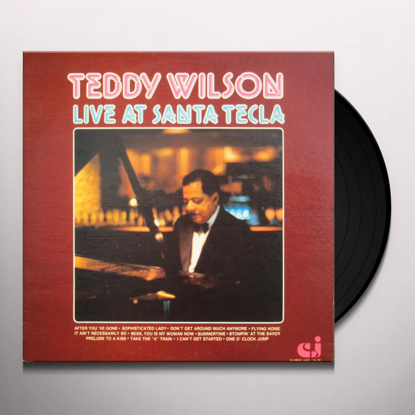 Teddy Wilson LIVE AT SANTA TECLA Vinyl Record