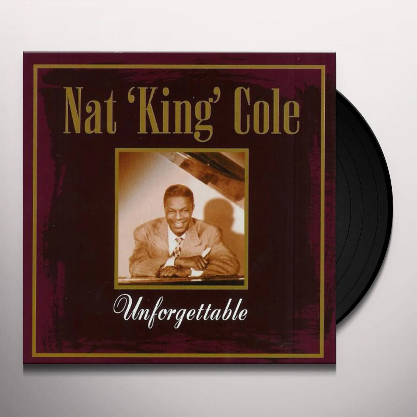 Nat King Cole Unforgettable Vinyl Record