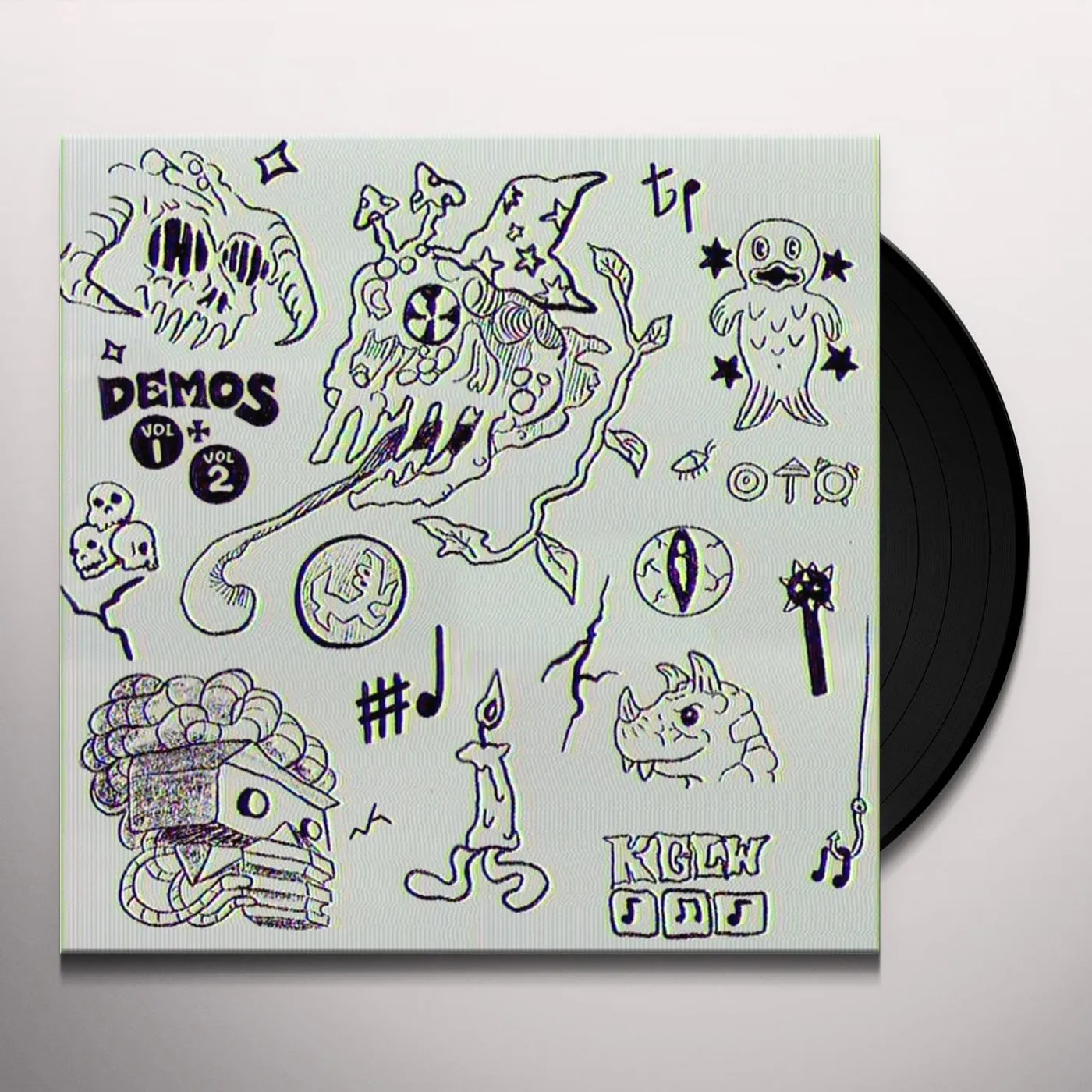 King Gizzard & The Lizard Wizard DEMOS VOL. 1 & VOL. 2 (COLOR VINYL/2LP) Vinyl Record