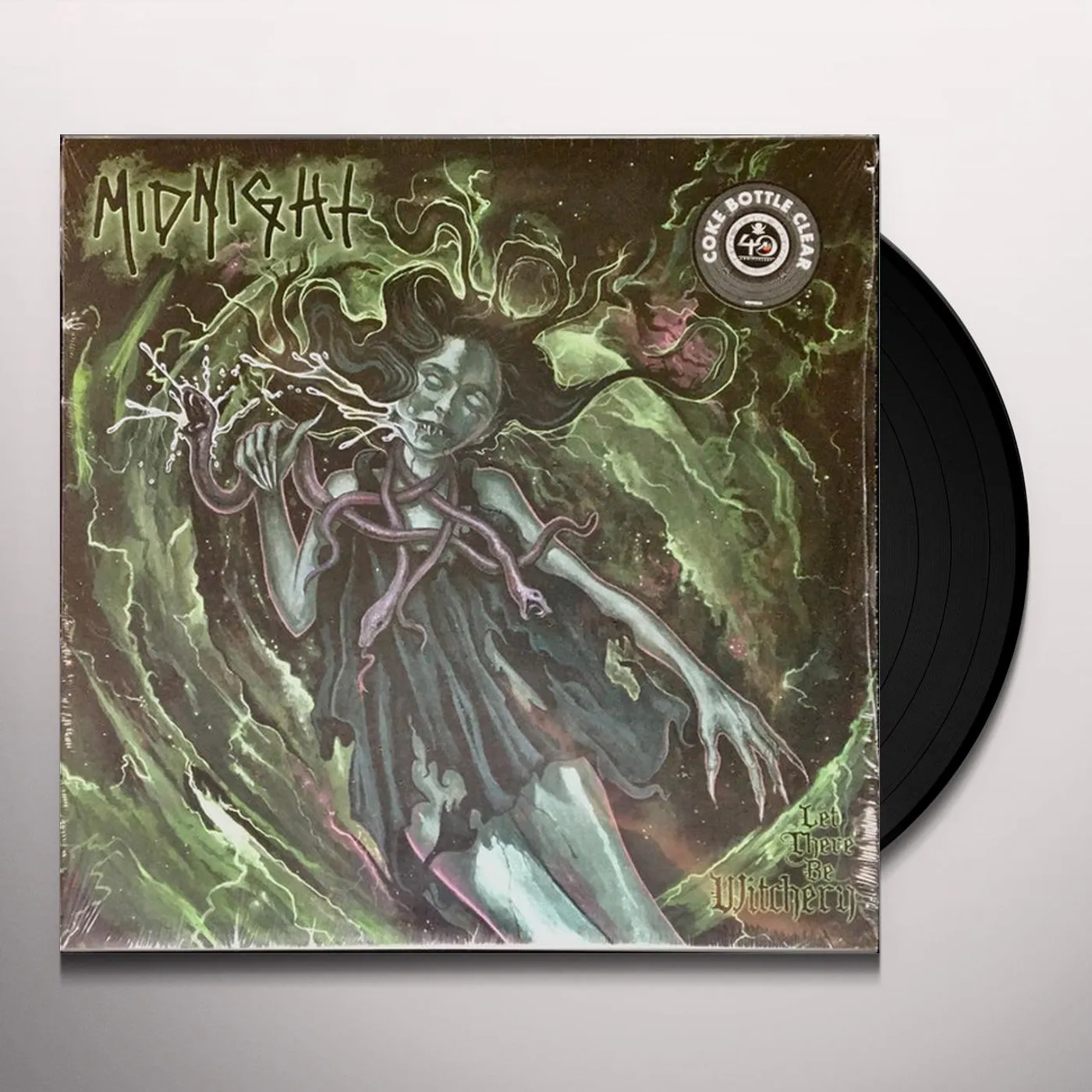 Midnight LET THERE BE WITCHERY (COKE BOTTLE CLEAR VINYL) Vinyl Record