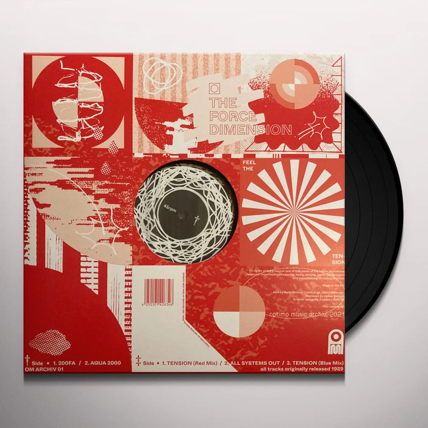 The Force Dimension FEEL THE TENSION Vinyl Record
