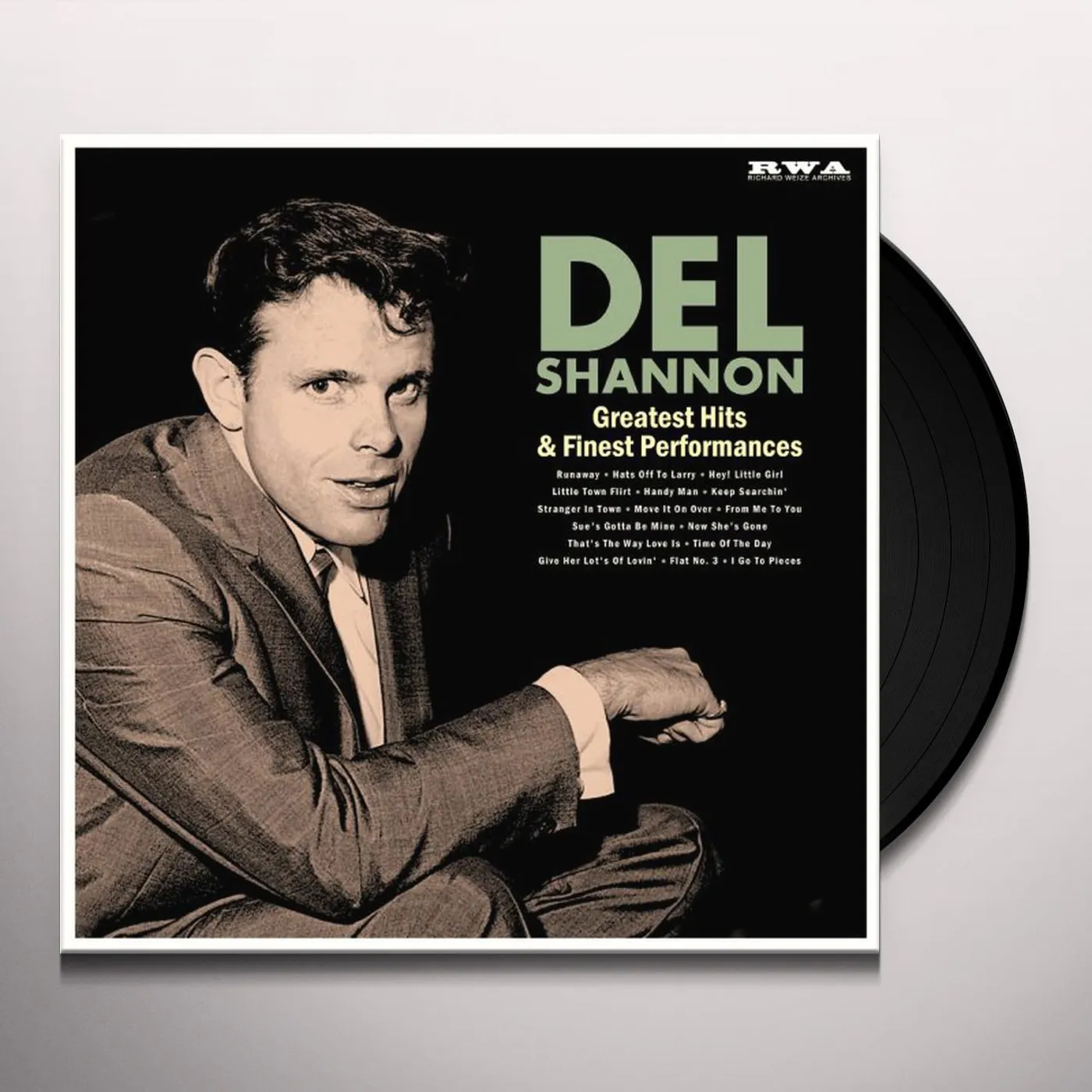 Del Shannon GREATEST HITS & FINEST Vinyl Record