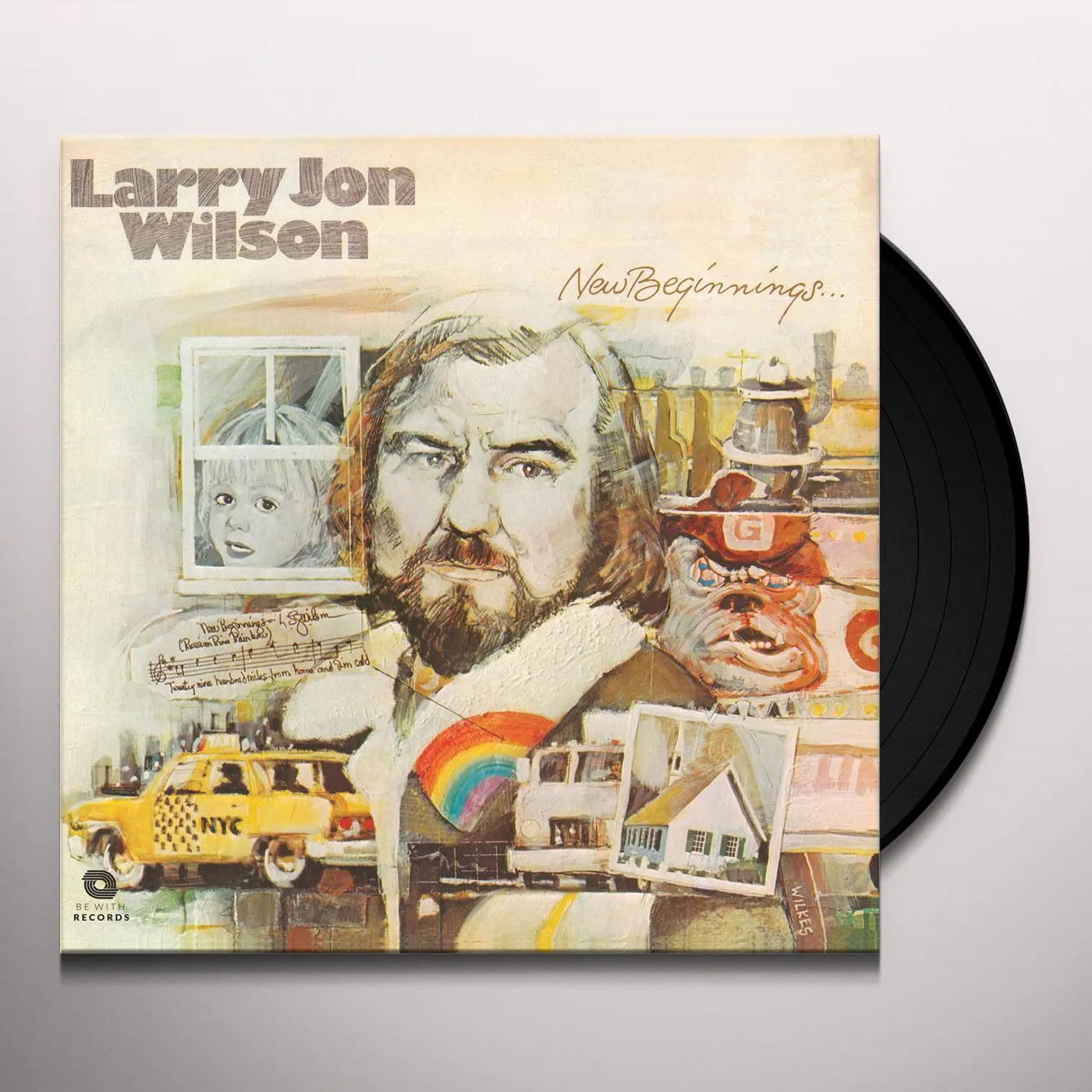 Larry Jon Wilson NEW BEGINNINGS (REMASTER) Vinyl Record
