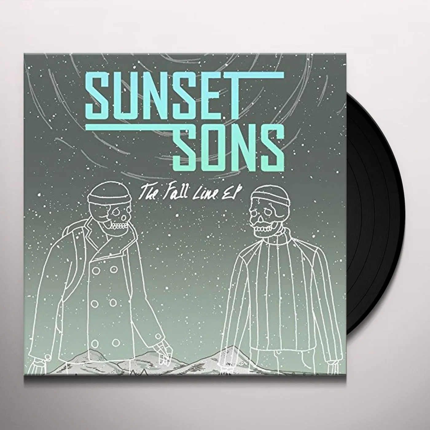 Sunset Sons FALL LINE   (EP) Vinyl Record - UK Import, 10 Inch Single