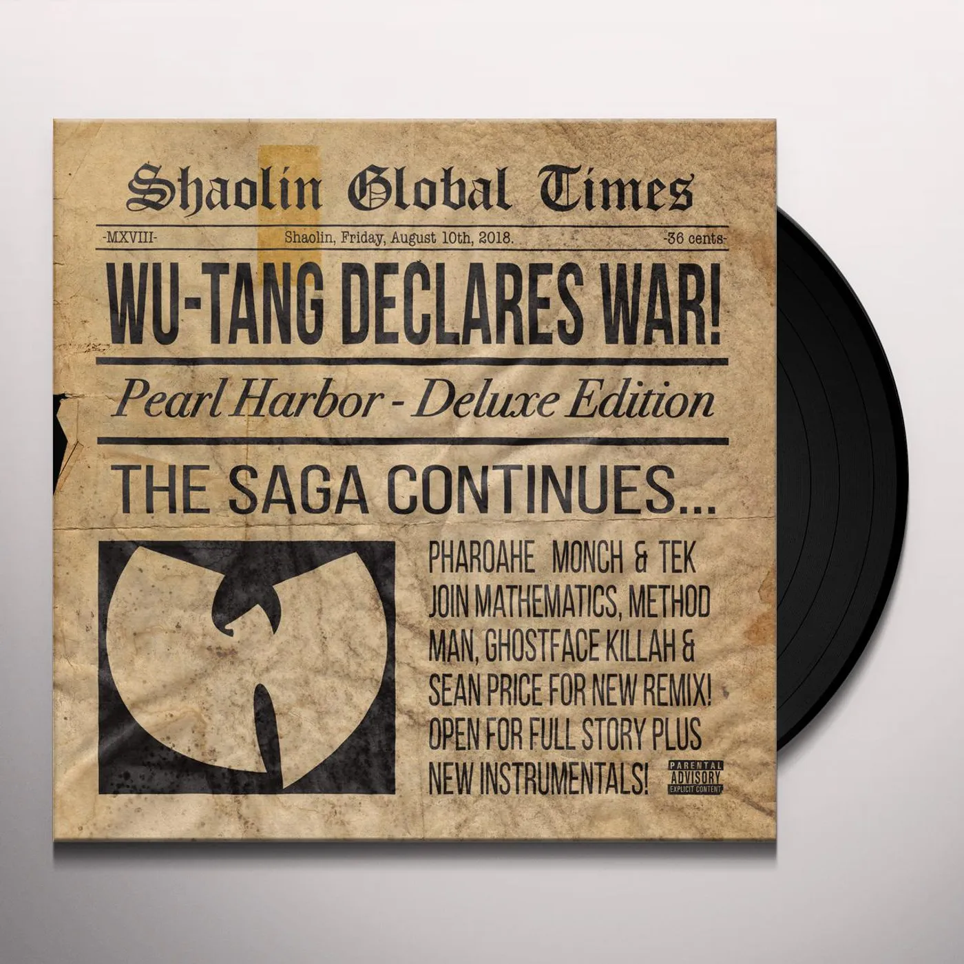 Wu-Tang Clan PEARL HARBOR Vinyl Record