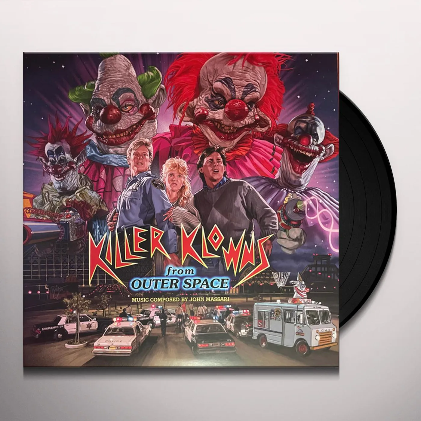 John Massari KILLER KLOWNS FROM OUTER SPACE (VIOLET BLUE VINYL/2LP) Vinyl Record