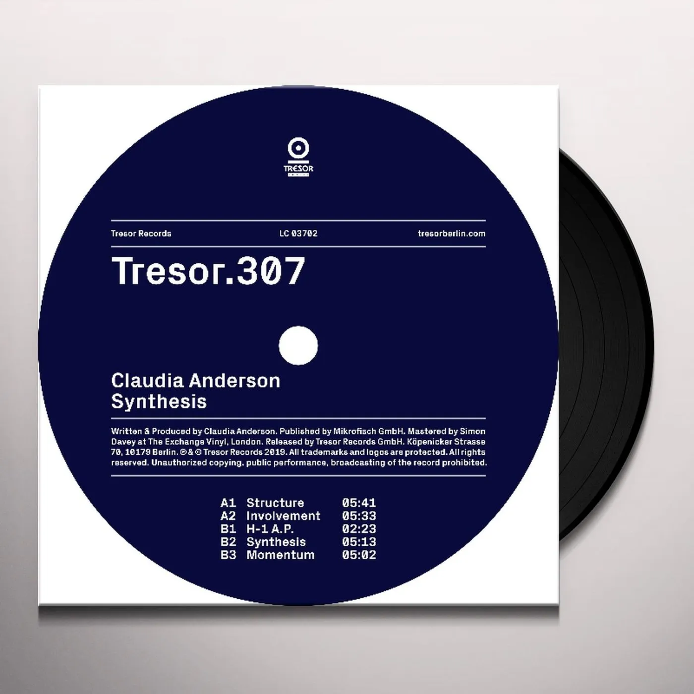 Claudia Anderson Synthesis Vinyl Record