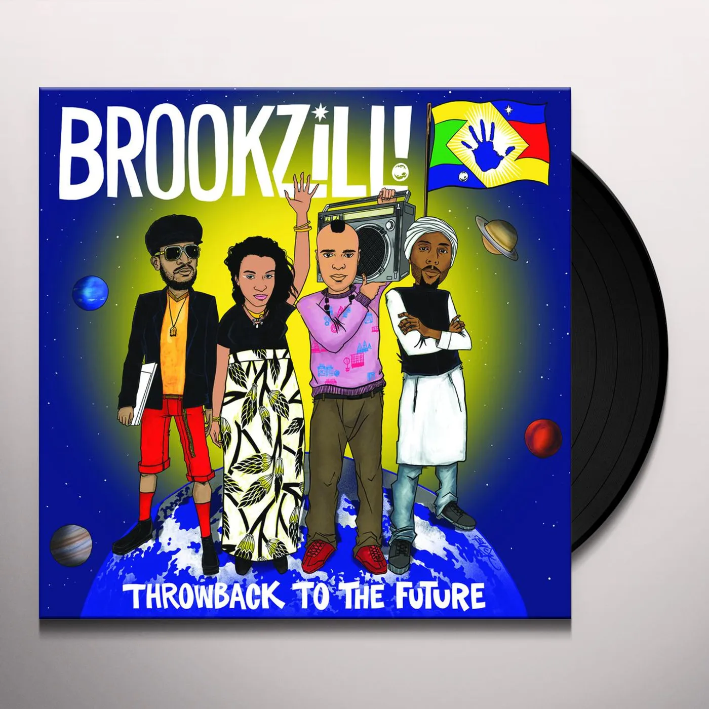 BROOKZILL! Throwback to the Future Vinyl Record