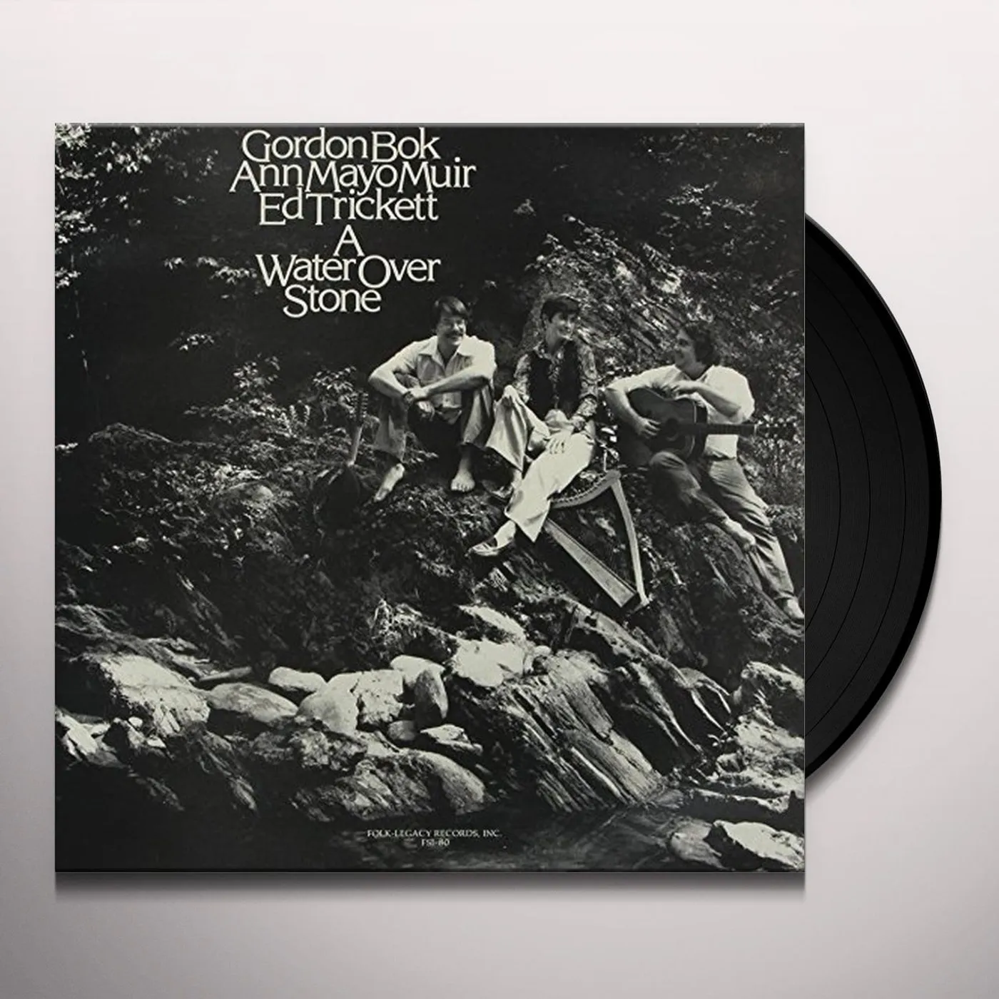 Gordon Bok, Ed Trickett, Ann Mayo Muir WATER OVER STONE Vinyl Record