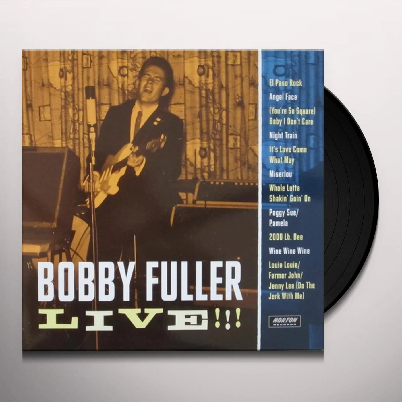 Bobby Fuller Live!!! (Texas Era) / Various BOBBY FULLER LIVE!!! (TEXAS ERA) Vinyl Record